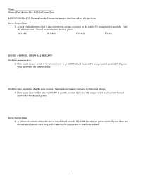 Savings Interest - Pre Calculus - Quiz