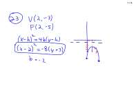Graph Finding - Pre Calculus - Lecture Handout