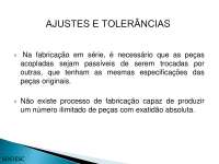 ajustes e tolerancias tupy