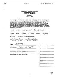Two Part Projectile Motion - Introductory Physics - Solved Paper