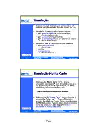Simulação Monte Carlo CAP 2