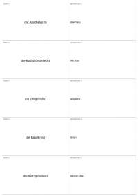 ch. 6 | GER 102 - Beginning German II