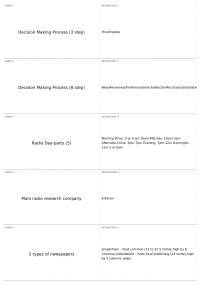 Midterm Exam | ADV 350 - Media Planning
