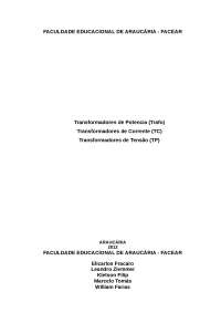Trabalho Transformadores