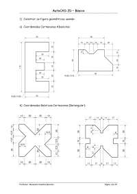 Exercicio Auto CAD 2D
