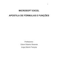 Excel - Formulas e Funções 
