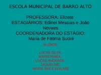 Atividades Educacionais com Jogos na Escola Municipal de Barro Alto