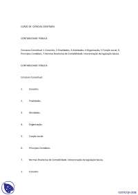Contabilidade Pública  - Apostilas - Ciencias Contabeis