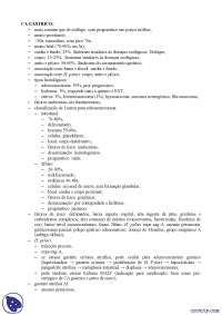 Câncer gástrico - Apostilas - Gastroenterologia