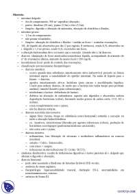 Diarreia - Apostilas - Gastroenterologia