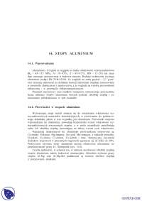 Stopy aluminium - Notatki - Materiałoznastwo
