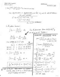 Steps - Calculus - Solved Exam - Docsity