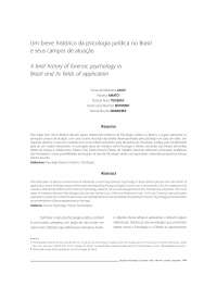 PSICOLOGIA JIRIDICA no Brasil