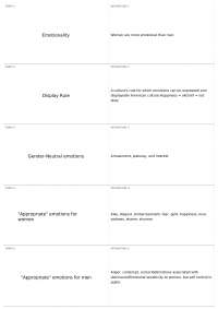 Exam 2, part 1 | PSY 339 - Psychology of Women