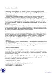 Traumatismo cranioencefálico - Apostilas - traumatologia