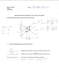 Exam Study Guide with answers – Microeconomics | ECO 2023 - Docsity