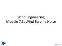 Wind Turbine Noise in Wind Engineering: Understanding and Mitigating Community Concerns
