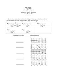 Spring 2006 EE40 Midterm Exam: Electrical Engineering
