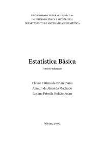 princípios básicos de estatística