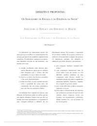 case - eficacia e eficiencia com indicadores da saude