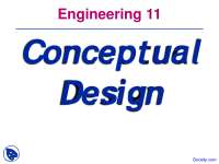 Conceptual Design - Engineering Design and Analysis - Lecture Slides ...