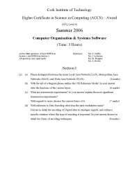 Transmission Impairments - Computer Organisation and Systems Software - Exam