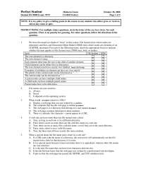 Root Element - HTML and Web Programming - Exam - Docsity