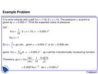 Expected Value - Advanced Hydrology - Problems