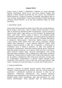 August Hlond - Notatki - Teologia