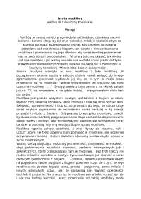 Istota modlitwy - Notatki - Teologia