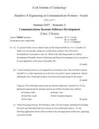 Hamming code - Communication Systems and networks - Exam | Exams Data ...