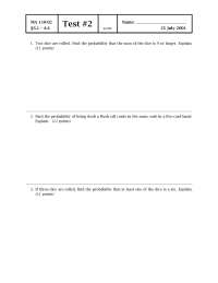 Dealt - Finite Math - Quiz