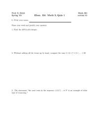 Compute - Elementary Maths - Quiz