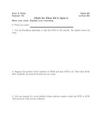 Explicit - Elementary Maths - Quiz