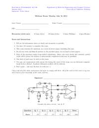Input - Electrical Engineering and Computer Sciences - Exam
