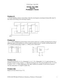 Tail Ring -Components and Design Techniques for Digital System - Exams ...