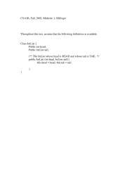 Worst-case Time - Data Structures - Exams