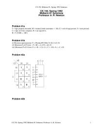 Minimum Implementation - Components and Design Techniques for Digital ...