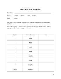 Capacity Memory - Machine Structures - Exams | Exams Structural ...
