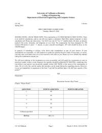 Physical Page - Operating Systems and System Programming - Exams