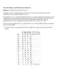 Logic Design -Components and Design Techniques for Digital System - Exams