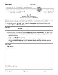 Significant Digit -Components and Design Techniques for Digital System - Exams