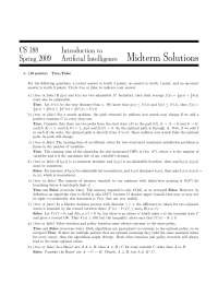 Forward Checking - Introduction to Artificial Intelligence - Solved Exams