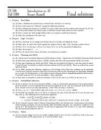 CS: Introduction to Artificial Intelligence - Russell and Norvig Solutions