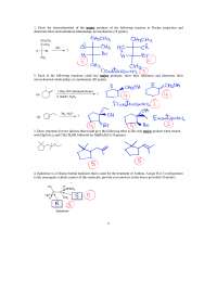 Exam 2 with Solution | Organic Chemistry I | CHEM 231 - Docsity