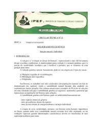 melhoramento florestal-genético