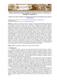 Cultura do Milho: Diagnóstico Nutricional e Desequilíbrio de Nutrientes em Araguatins-TO