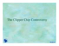 The Clipper Chip Controversy: Balancing National Security and Individual Privacy