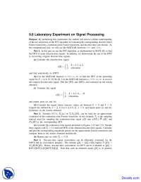 Understanding FFT Algorithm & Discrete-Time Convolution in MATLAB: Lab Experiment