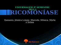 Seminário - TRICOMONÍASE